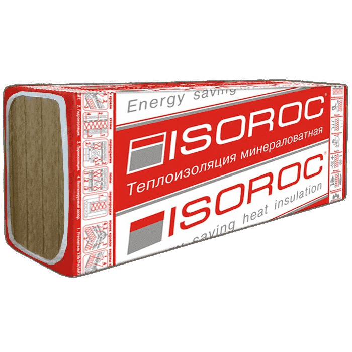 Утеплитель Изорок ИЗОФАС -110, -140 1000х600х50 мм